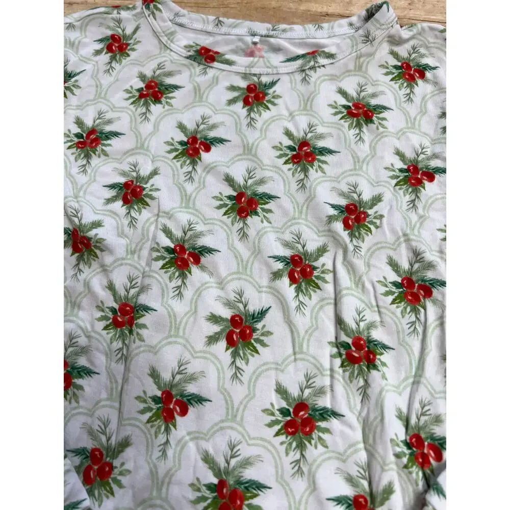 Posh Peanut Gladys Christmas Bamboo Pajama Set 5/6